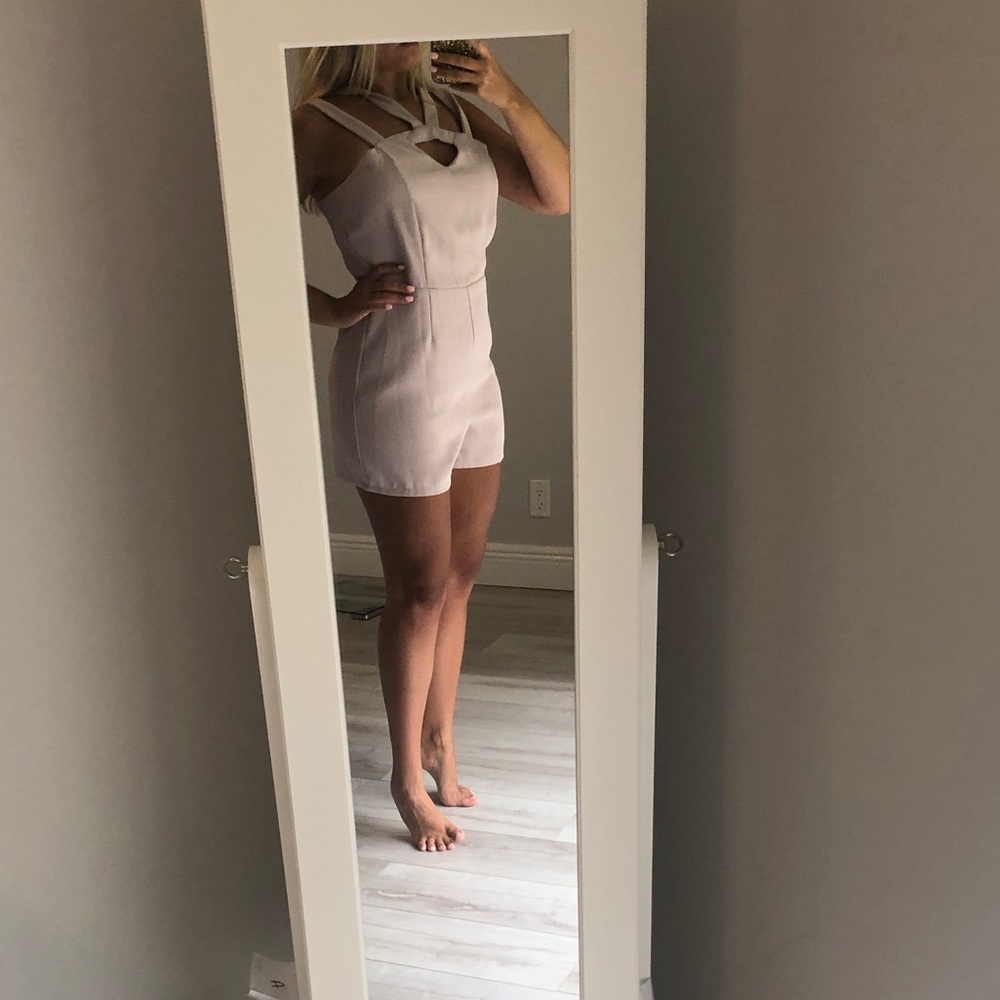 Strappy romper